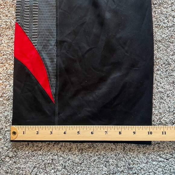 vintage y2k adidas track pants Men’s Medium Black Red Baggy Workout Running - Picture 8 of 8